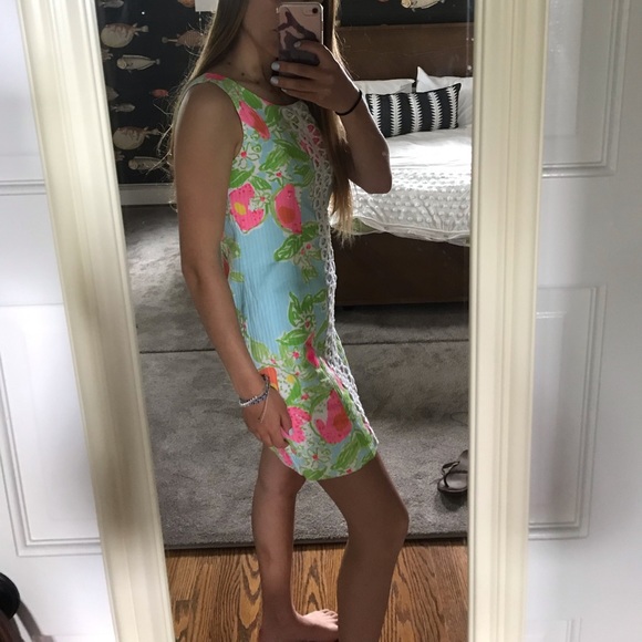 LILLY PULITZER SHIFT DRESS AUTHENTIC WORN TWICE - Picture 2 of 6